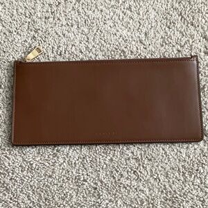 Coach Brown Leather Pouch
